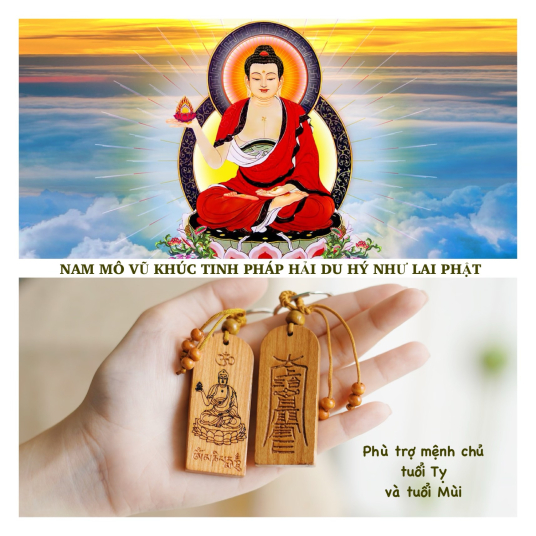 Linh Phù Cổ Phật hộ mệnh tuổi Tỵ - Mùi